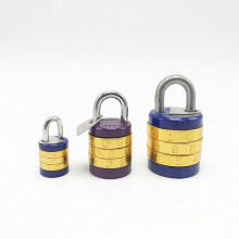 Good Reputation rubber cover antique small digit padlock